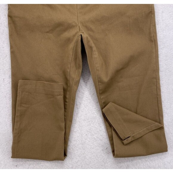 St. John’s Bay Women’s Ankle Pants Size 2 XS Hillcrest Tan Pull-On Slim Fit NWT - Picture 11 of 11